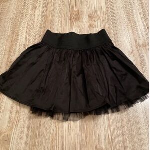 Cute tutu black short skirt costume skirt, with elastic waistband, vintage 2010